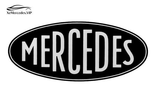 logo mercedes dau tien background trang