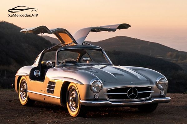 mercedes doi co 300 sl coupe bac canh chim