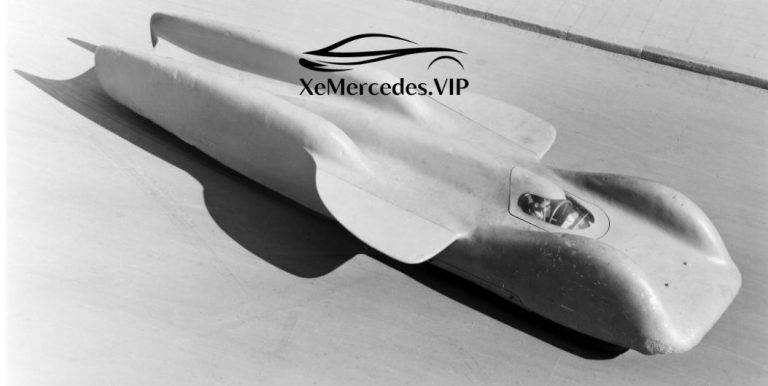 “Quái thú tốc độ” Mercedes T80 – Đánh bại mọi kỷ lục tốc độ