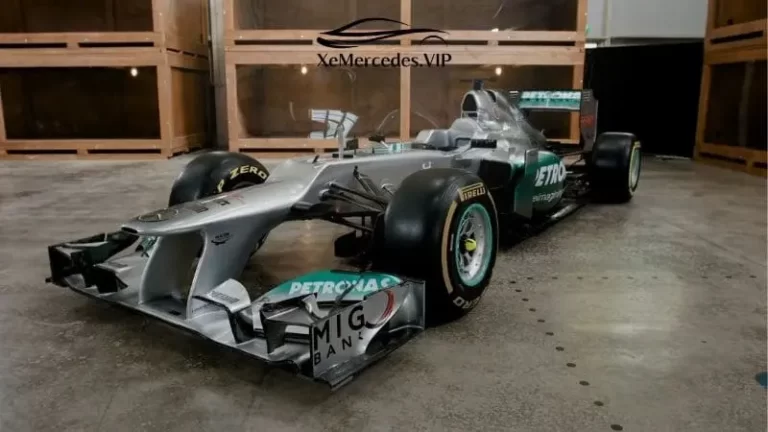 Mercedes F1 W03 – Chiếc xe đánh dấu sự trở lại của đội đua sao 3 cánh