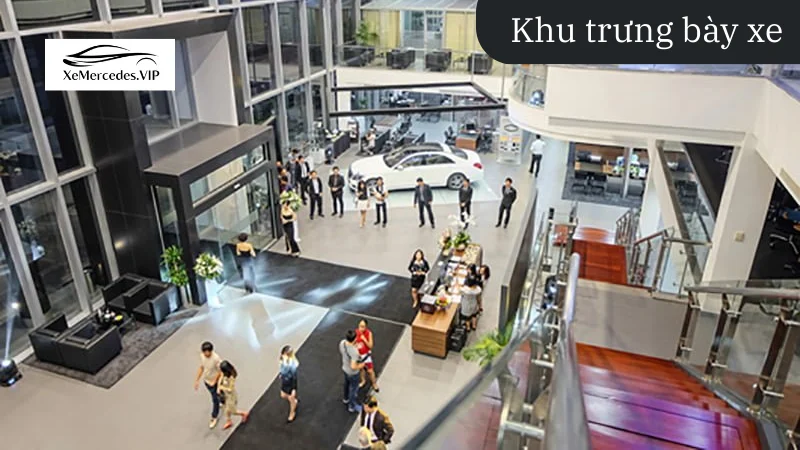 khu trung bay xe Mercedes Benz Vietnam Star phu my hung Khu trưng bày xe Vietnam Star Phú Mỹ Hưng