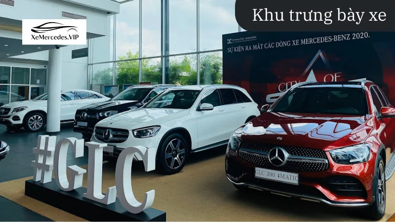 Khu trưng bày xe tại Haxaco Kim Giang